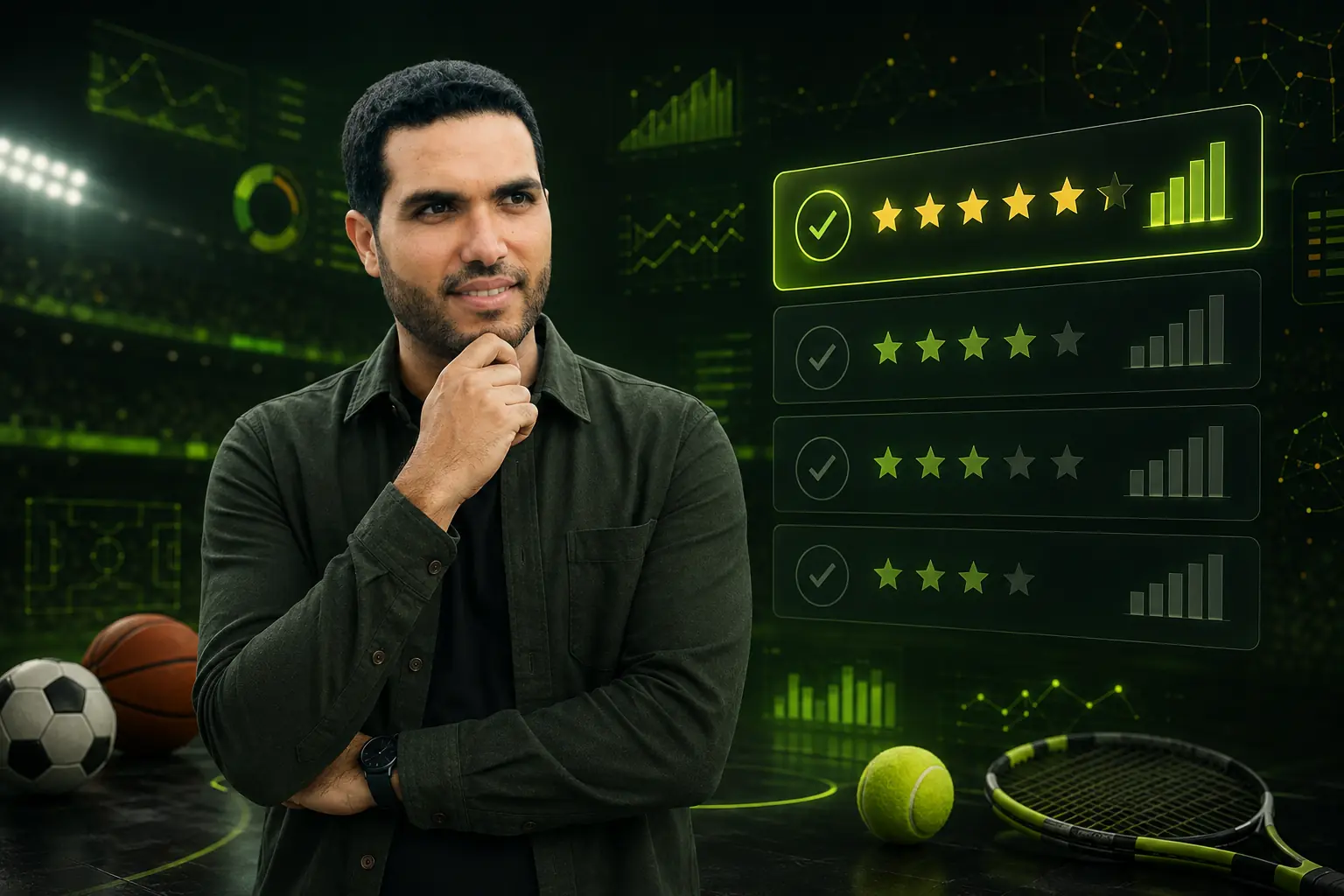 كريم بن يوسف، مؤلف في Arabic Betting، يشرح كيفية اختيار أفضل موقع مراهنات في تونس