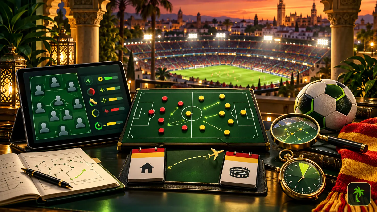 لوحة تكتيكية وإحصائيات التشكيلات وبطاقات مباريات الذهاب والإياب لتحليل رهانات الدوري الإسباني في تونس