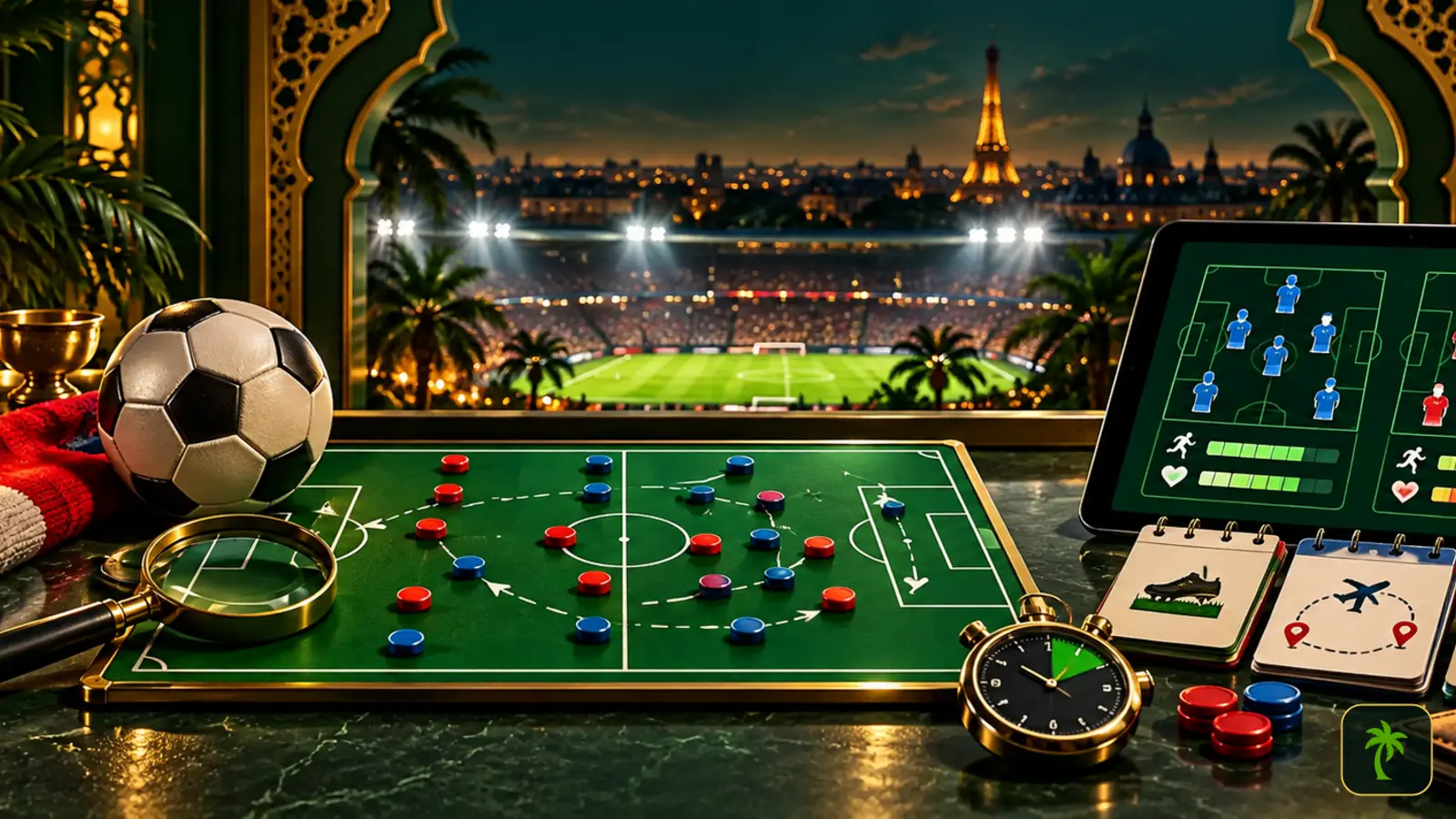 لوحة تكتيكية وإحصائيات التشكيلات وجدول المباريات وساعة توقيت لتحليل رهانات الدوري الفرنسي في تونس