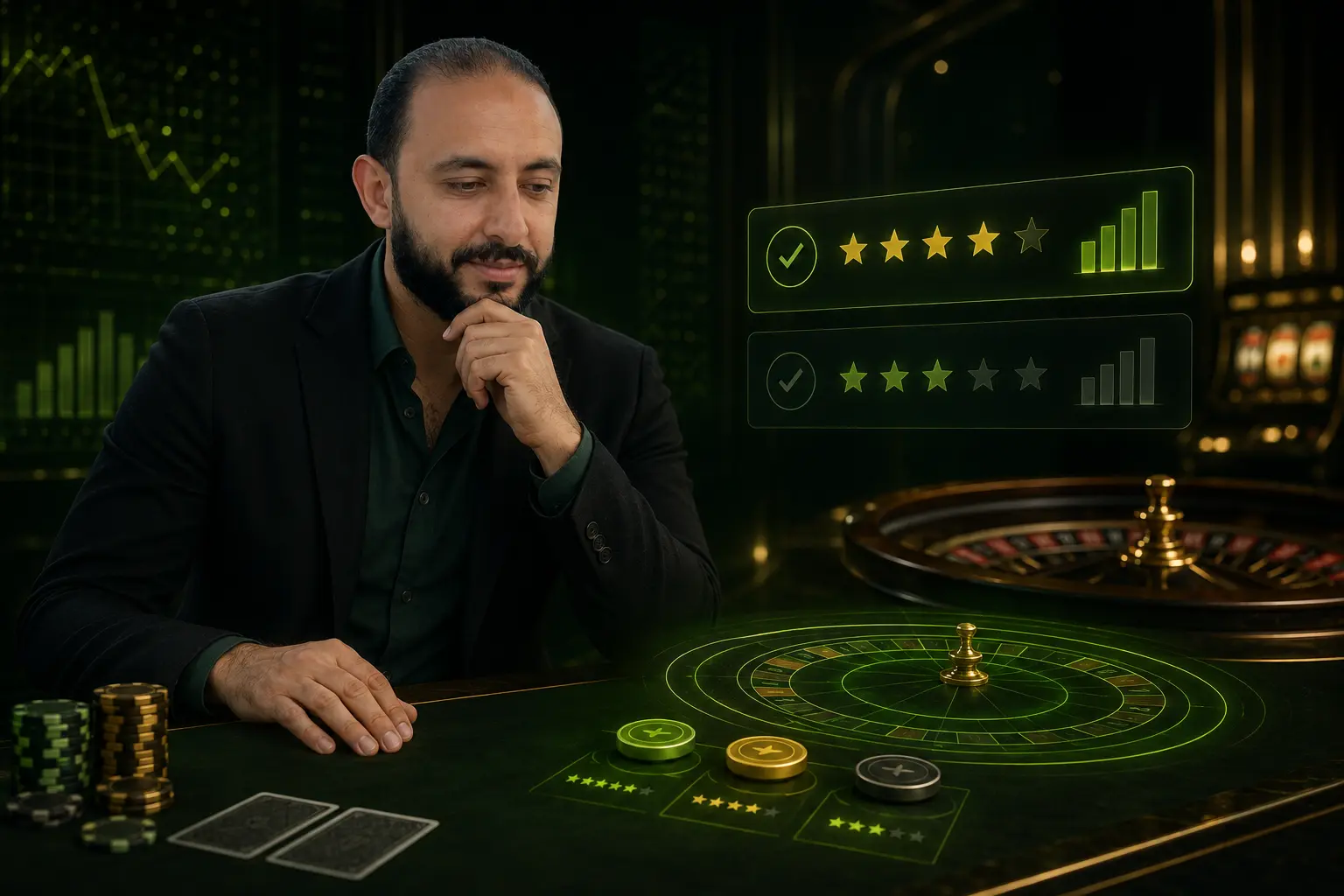 عمر الخطيب، خبير المراهنات الرياضية، يشرح طريقة عمل ماستر كارد في الكازينو