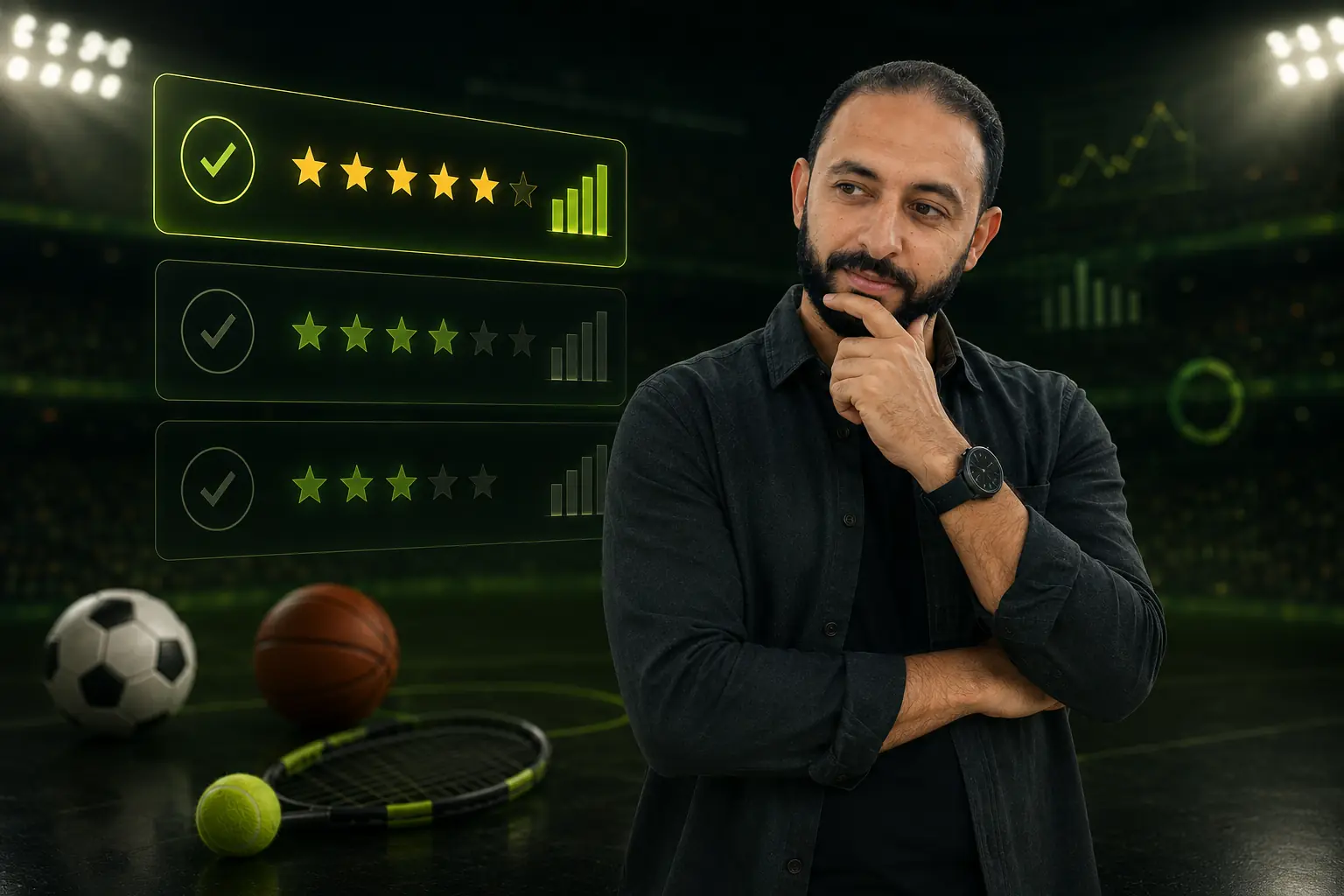 عمر الخطيب، خبير المراهنات في Arabic Betting، يتحدث عن المراهنة الآمنة والمقامرة المسؤولة في تونس